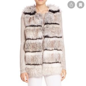 Calyspo St. Barth Merveille Faux Fur Vest